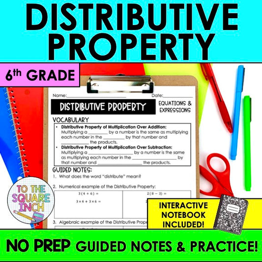 Distributive Property Notes