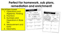 5th Grade Math Reteaching Worksheets – To The Square Inch