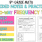 Two Way Frequency Table Notes