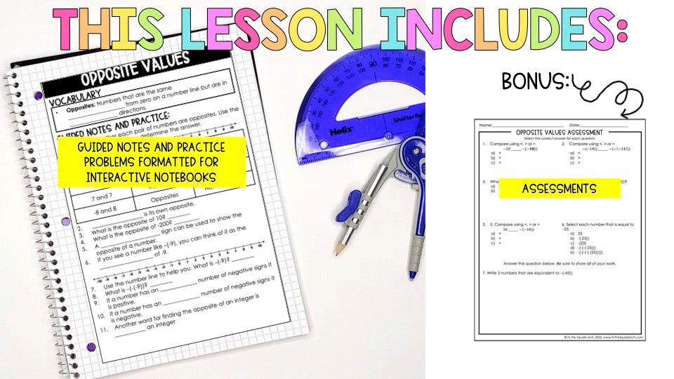 Opposite Values Notes