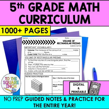 Quality Math Classroom Resources for Middle School | ToTheSquareInch ...